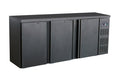 Combisteel Barcooler Black 3 Doors - 7450.0320