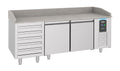 Combisteel Pizza Counter 2 Doors 5 Drawers - 7489.5235