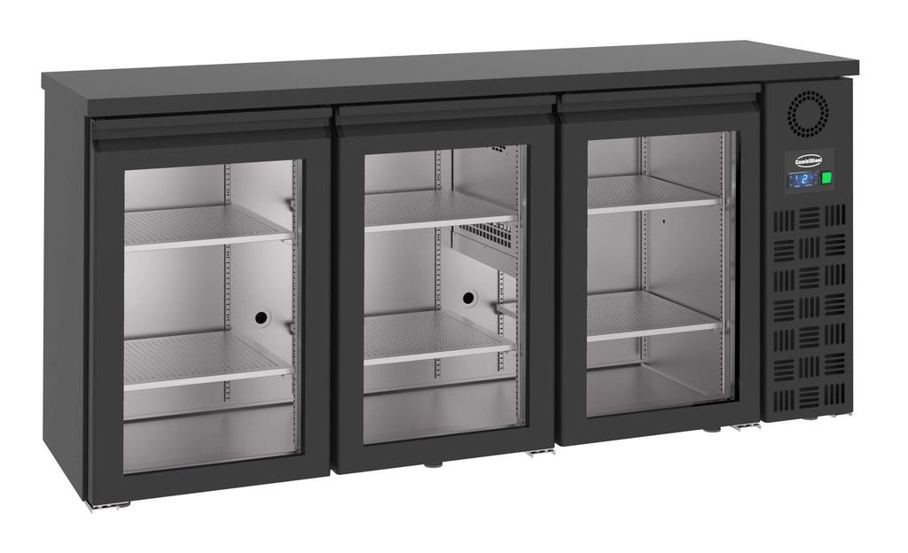 Combisteel Triple Door Back Bar Bottle Cooler Hinged Doors - 7489.5290