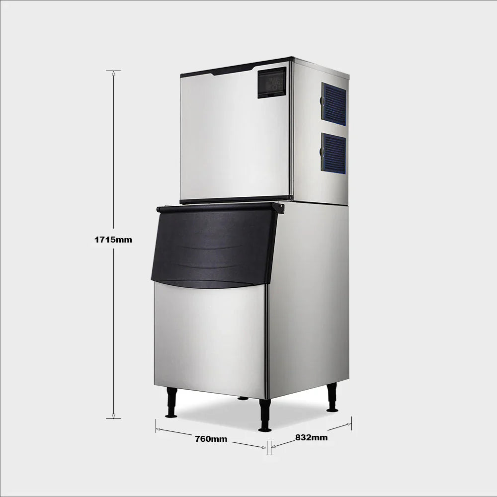 Hamoki Commercial Ice Maker Machine 455kg Output / 170kg Storage - 281011