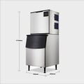 Hamoki Commercial Ice Maker Machine 455kg Output / 170kg Storage - 281011