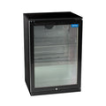 Arctica Single Door Black Bottle Cooler - HEC814
