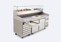 Atosa Double Door Pizza Counter Fridge with 7 Drawers - EPF3480