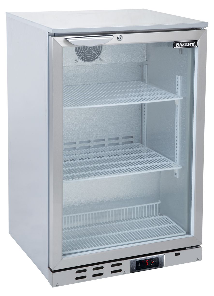 Blizzard Stainless Steel Bar Bottle Cooler - BAR1SS