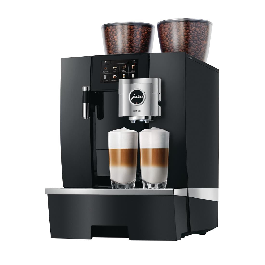 Jura Giga X8c Mains Fill Bean to Cup Coffee Machine Black - FB456