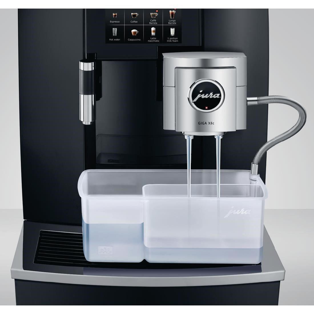 Jura Giga X8c Mains Fill Bean to Cup Coffee Machine Black - FB456