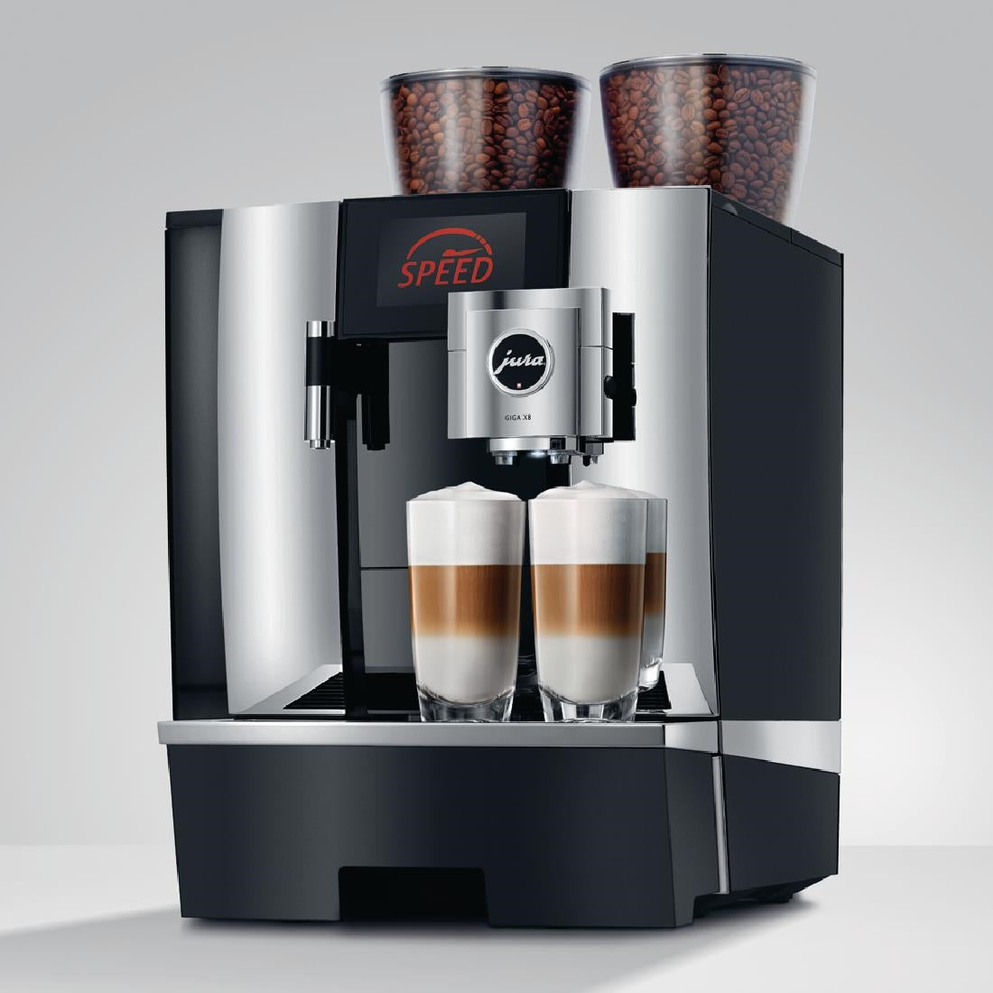Jura Giga X8 Manual Fill Bean to Cup Coffee Machine Black - FB458