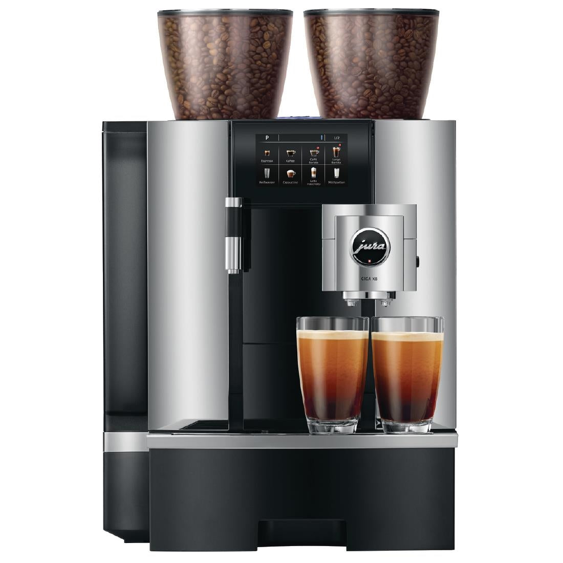Jura Giga X8 Manual Fill Bean to Cup Coffee Machine Black - FB458