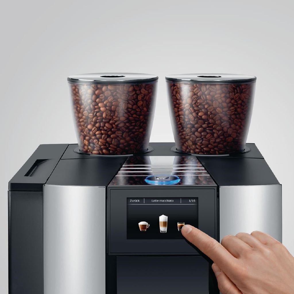 Jura Giga X8 Manual Fill Bean to Cup Coffee Machine Black - FB458