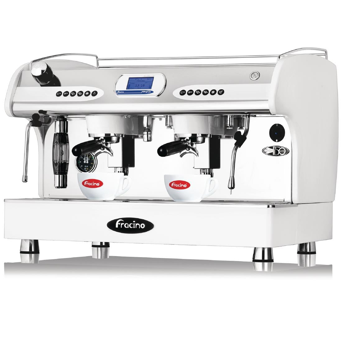 Fracino PID Espresso Coffee Machine 2 Group White PID2 - GE944