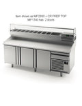 Infrico Pizza Counters with granite worktop - MP1740
