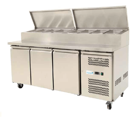 Kingfisher SH2000 2 Door Refrigerated Prep Counter