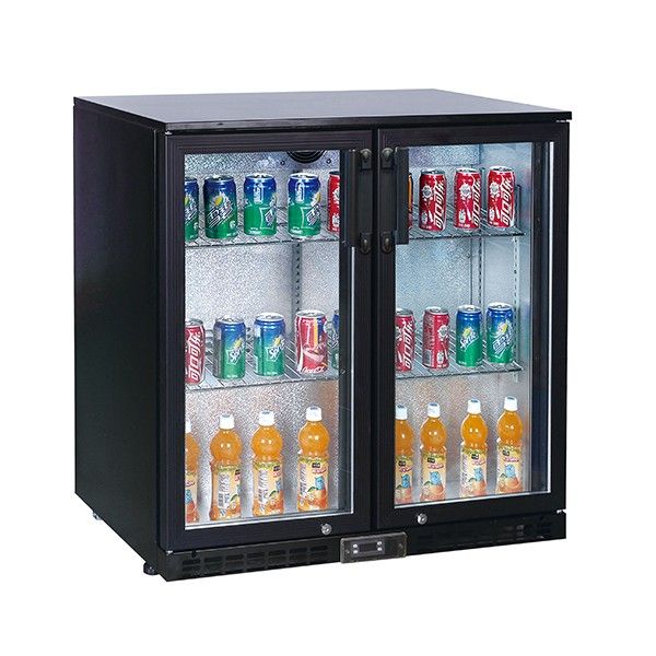 Koldbox 208 Ltr Double Hinged Door Back Bar Bottle Cooler -  KBC2