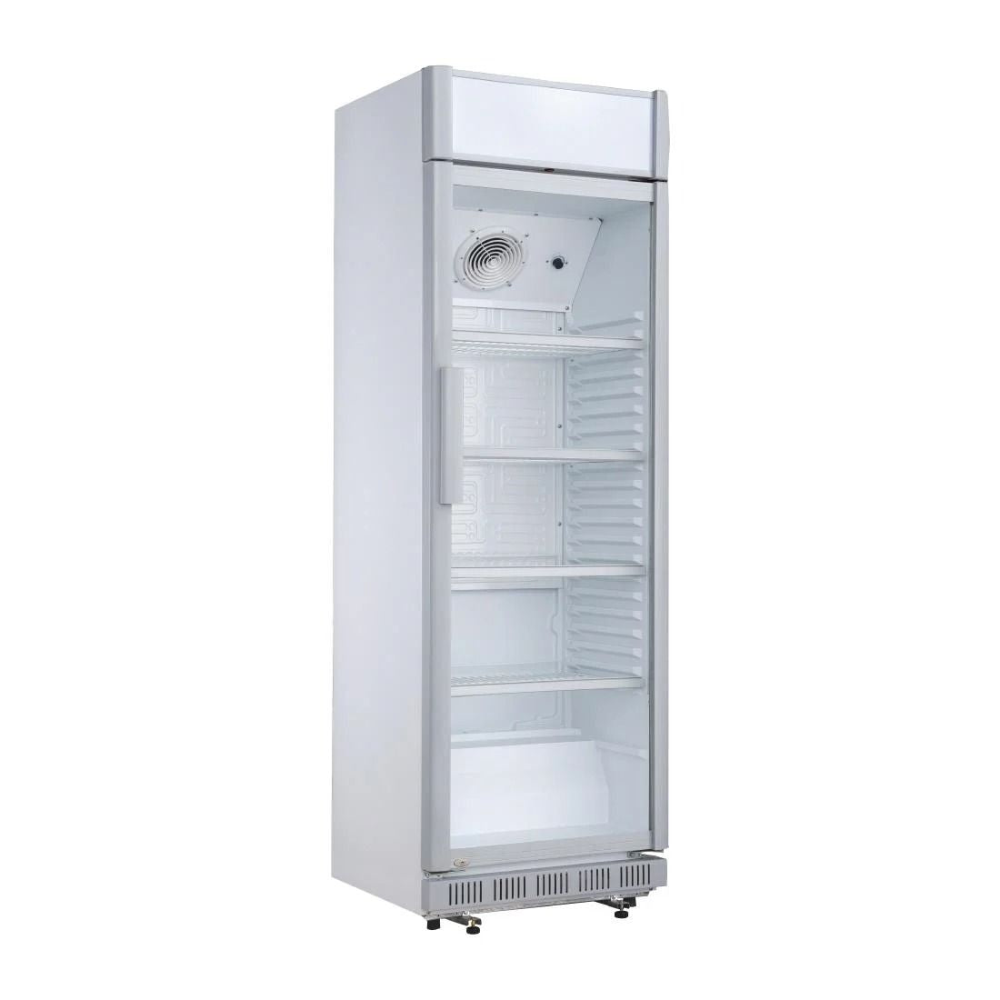 Polar C-Series Upright Display Cooler with Light Box 346Ltr - CC064