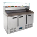 Polar Refrigerated Pizza and Salad Prep Counter 368Ltr - CN267