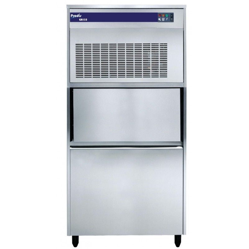Prodis GR135 135kg Production Flaked Ice Maker 40kg Storage Bin