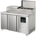 Sterling Pro 2 Door Refrigerated Preparation Counter - SPIZ-135