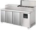 Sterling Pro 3 Door Refrigerated Preparation Counter 1/4 GN x 10 - SPIZ-180